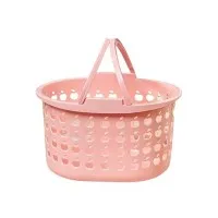 Draagbare plastic groentemand